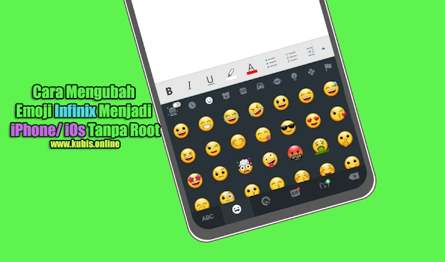 Cara Mengubah Emoji Infinix Menjadi iPhone/ iOs Tanpa Root