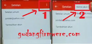 Cara Mengatasi Oppo F3 CPH1609 Lupa Password Akun Email