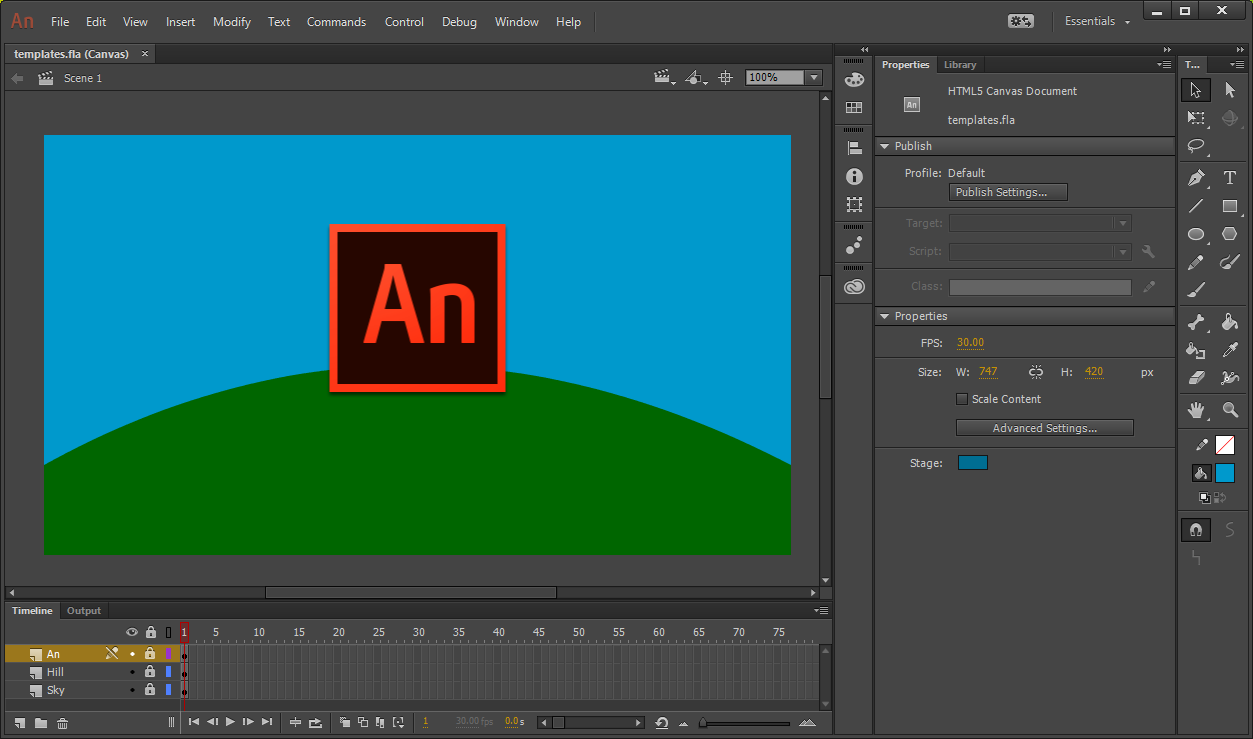 Adobe Animate CC 2017