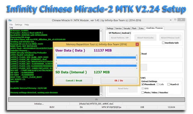 شرح وتحميل برنامج Infinity Chinese Miracle 2 MTK V2.23 آخر تحديث | مجاني (جميع الإصدارات)