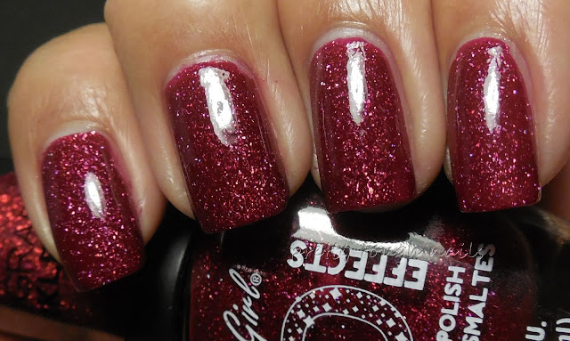 LA Girl 3D Holographic Sparkle Ruby