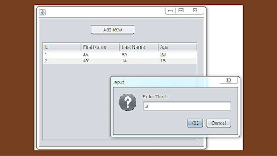 JOptionPane.showInputDialog