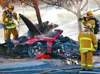 Paul Walker dead at 40: 'Fast and Furious' star killed in fiery car crash