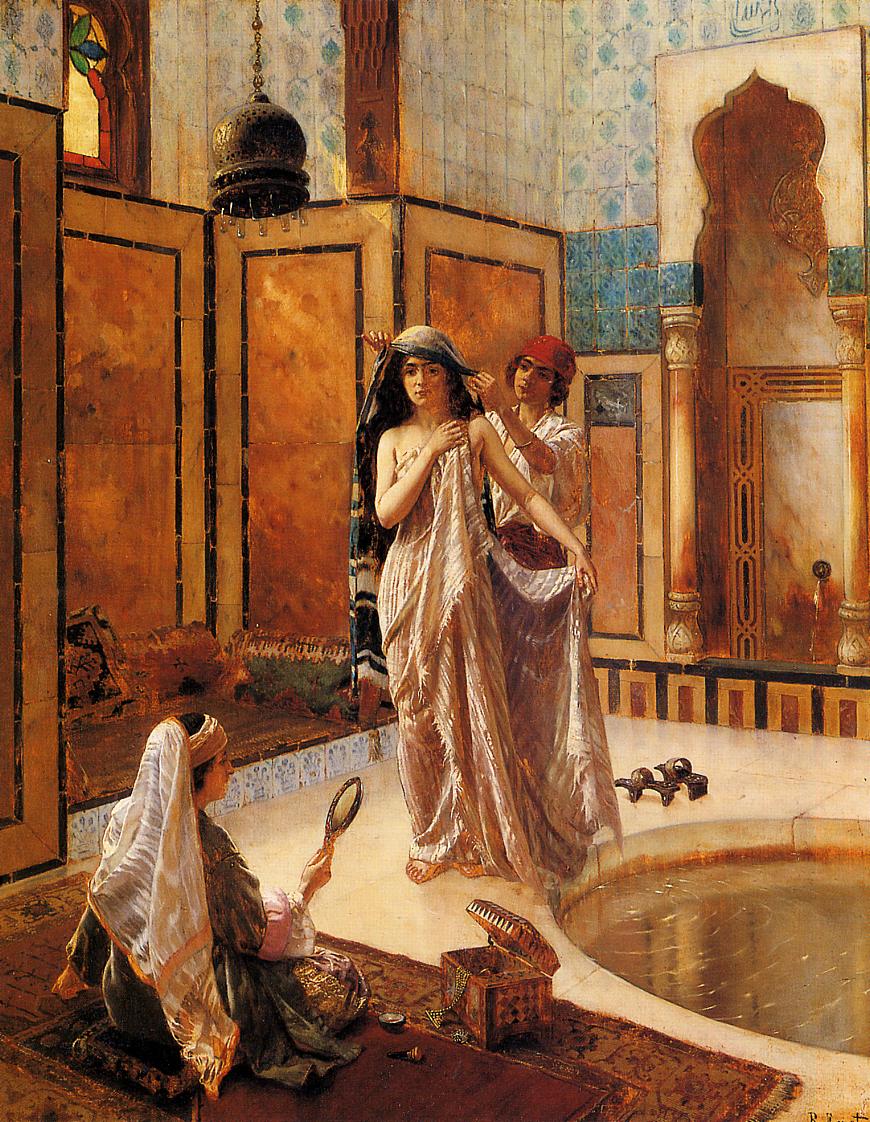 Rudolf Ernst harem bath