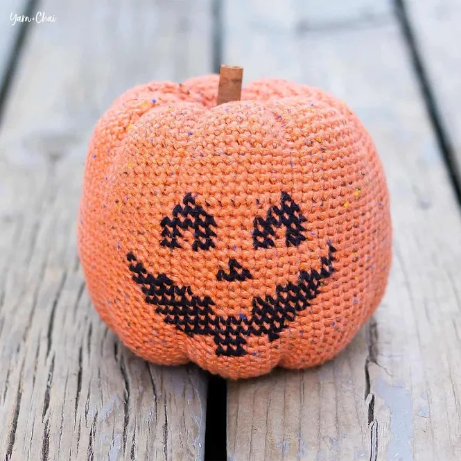 Crochet Jack-O-Lantern -  Pumpkin Crochet Pattern