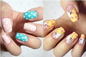 trend of nail art decoration 2012