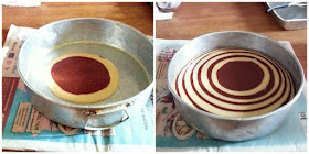 Zebra Oil Cake Recipe @ treatntrick.blogspot.com