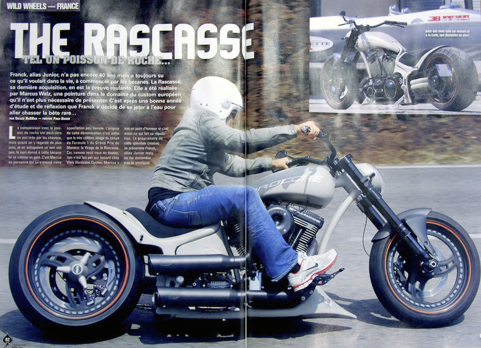 RASCASSE in Frankreichs Wild MotorcyclesMagazin