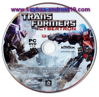 TRANSFORMERS WAR FOR CYBERTON GAME FOR PC