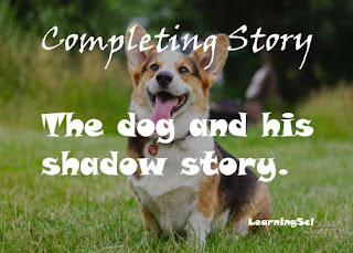 The dog and his shadow story