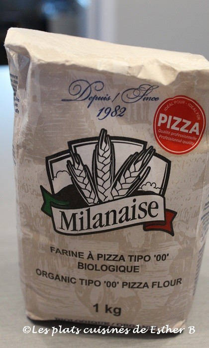 Pizza 100% fait maison avec la farine à pizza tipo 00 - La Milanaise