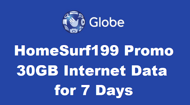 Globe HomeSurf199 Promo