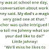 Johnny Was At School.