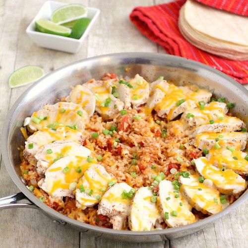 Fiesta Chicken and Rice Recipe
