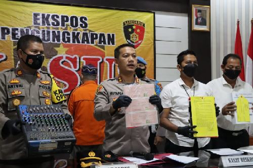 Tersangka Korupsi Anggaran Dewan Kesenian Banten Ditahan Polresta Serang Kota