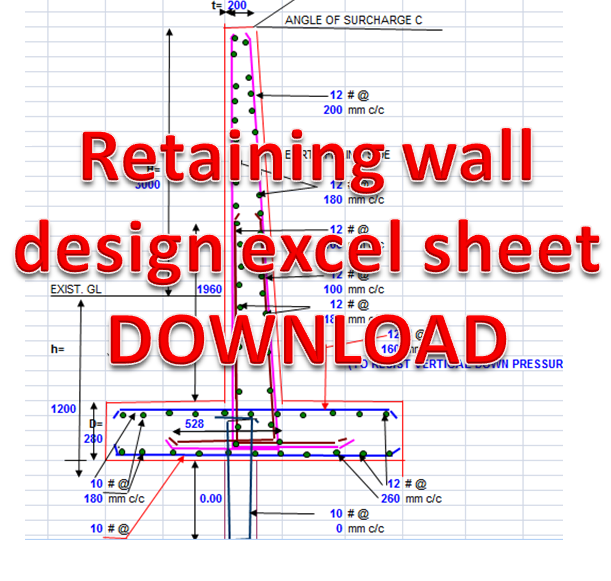 Concrete Retaining Wall Design