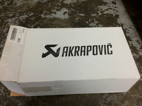 Akrapovic Exhaust Packaging Box