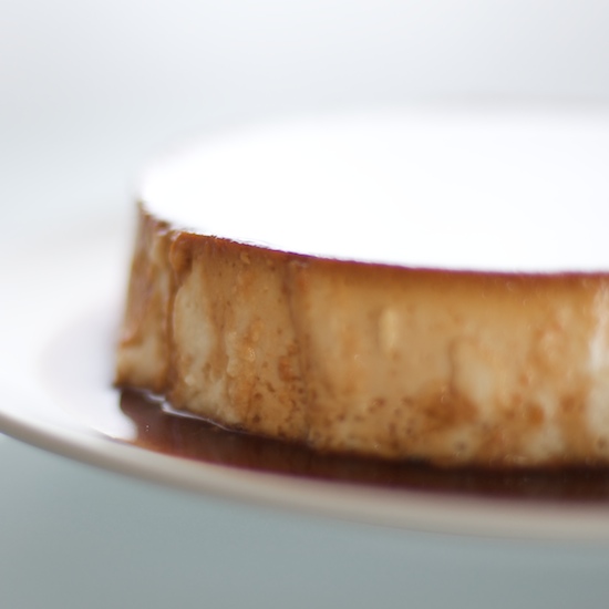 Coconut creme caramel