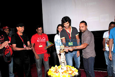 Manisha Koirala, Rahul Bose at the inaugural day of 'Kashish Film Festival' image