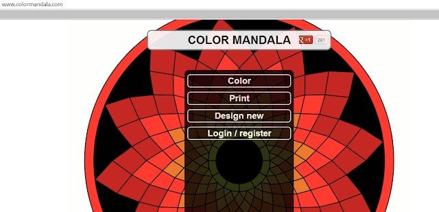 color mandala generator