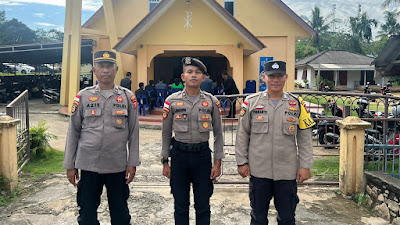 Peringati Hari Kenaikan Isa Al-Masih, Polres Bintan Turunkan 73 Personel Berikan Pengamanan