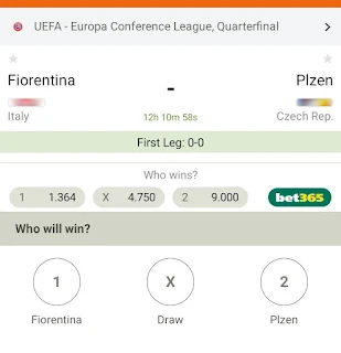 Fiorentina vs plzen