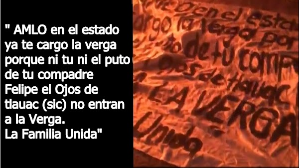 El PRI esta desesperado y contrata a grupo criminal para amenazar a López Obrador 