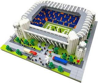 dOvOb Micro Mini Blocks Real Madrid Stadium Building Model Set (4575 Pieces) Famous Architectural Toys Gifts for Kid and Adult