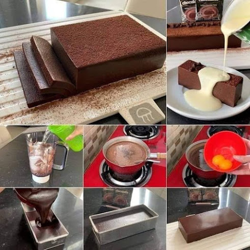 Puding Brownies Chocolatos