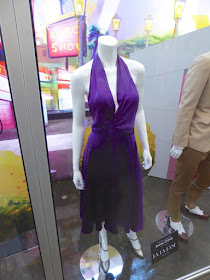Emma Stone La La Land purple Mia dress