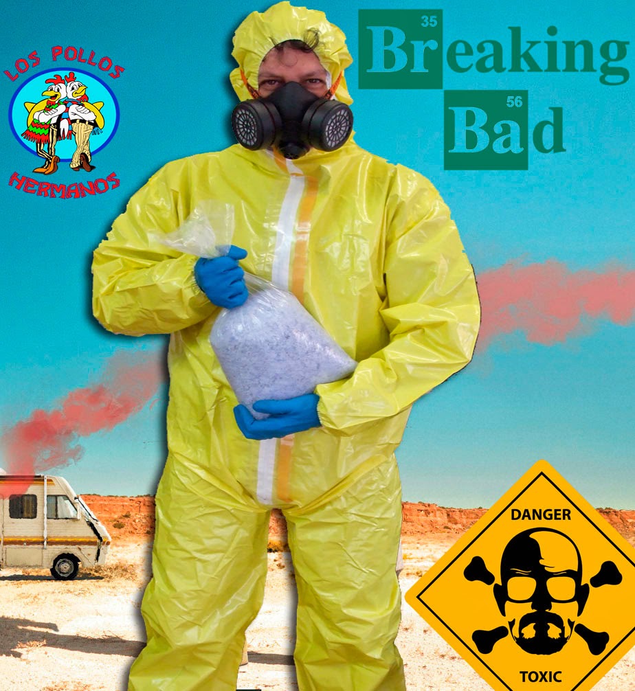 Disfraz Walter cocinando Breaking Bad