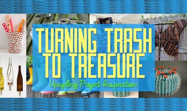 Image: Turning Trash To Treasure Upcycling Project Inspiration