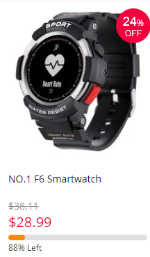 NO.1 F6 Smartwatch