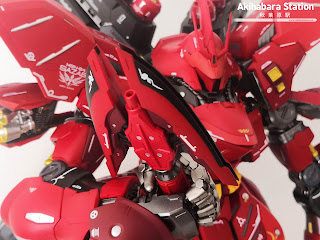 Review de Metal Structure MSN-04 Sazabi, Tamashii Nations.