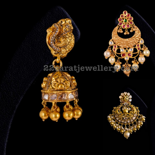 Nakshi Work Chandbalis by VBJ