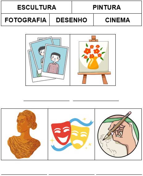 Atividade De Artes Tudo Sala De Aula - Clickandgo