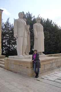 Entrada do Memorial Mustafá Kemal Atatürk, Ankara, Turquia
