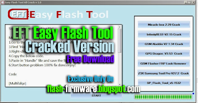 EFT Easy Flash Tool Cracked Version Free Download [ 100% Tested ]