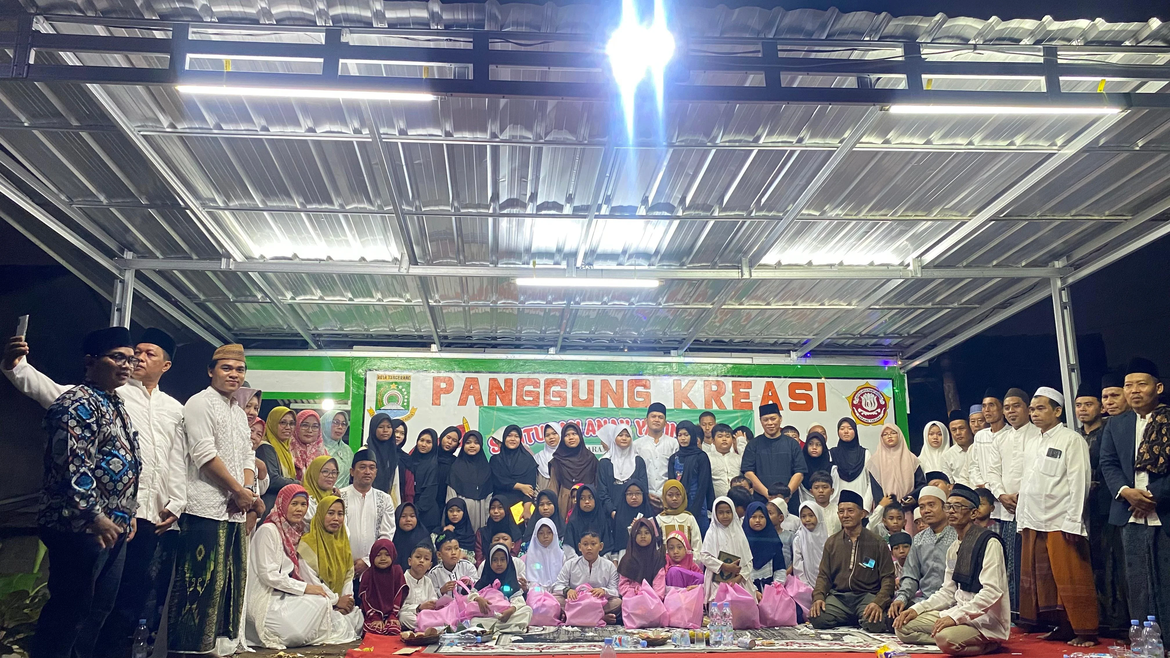 Katar Cimone, RT dan RW 03 Kompak Gelar Santunan 65 Anak Yatim di Pengujung Muharam