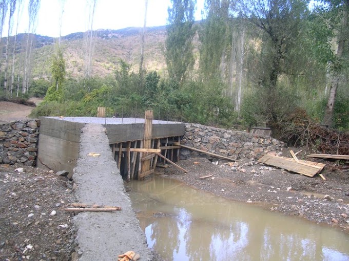 Karacahisar Köyü Atlanbalar Mevkii'ne Köprü Yapıldı.