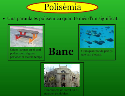 Resultat d'imatges de paraules polisemiques