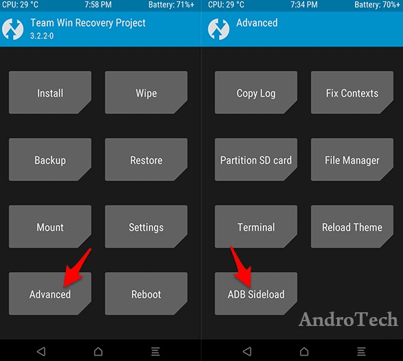 ADB Sideload via TWRP