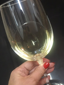 copo de vinho branco
