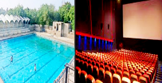 भोपाल-इंदौर में रेस्टोरेंट सिनेमाघर, स्वीमिंग पूल फिर बंद