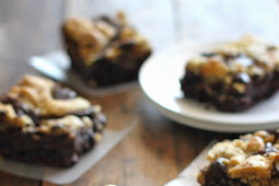 chocolate chip cookie brownies