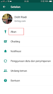 Cara Blokir Nomor Kontak Pada WhatsApp