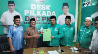 Ir H Zubeir Lubis Daftarkan H Endar Sutan Lubis ke Partai PKB Madina