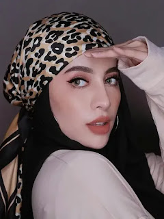 Aksesoris hijab ala aghnia punjabi