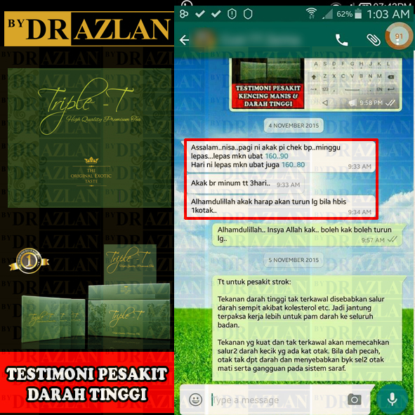 Testimoni Darah Tinggi - Kajian Kes Triple-T