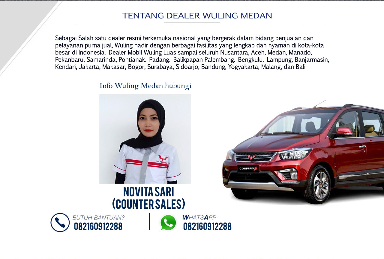 Dealer Wuling Medan Promo Wuling Medan Cash Kredit Mobil Harga Murah